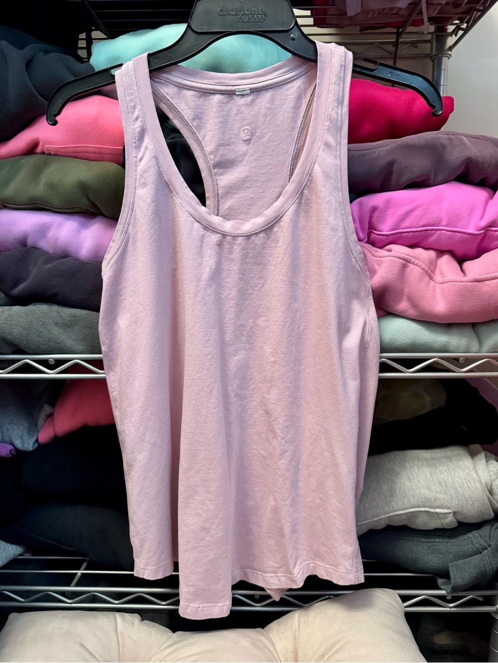 Light Pink Women's Lululemon Love Tank Racerback - 8